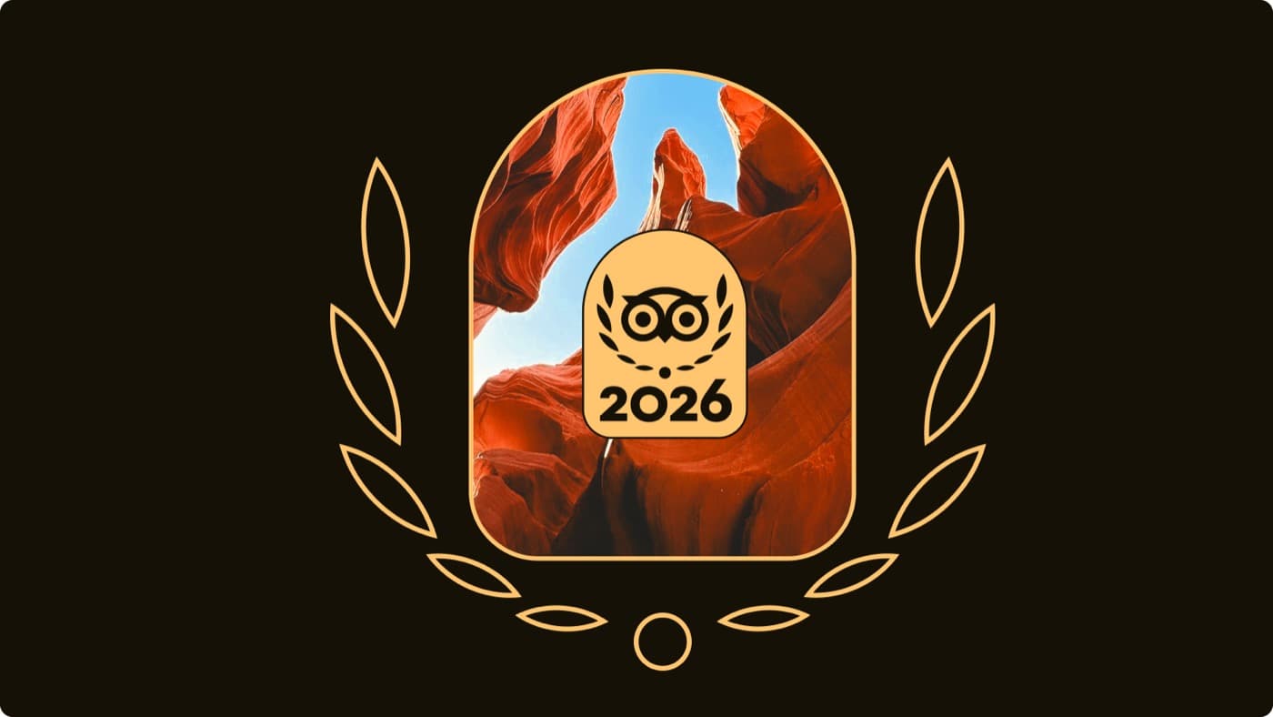 TripAdvisor Travelers' Choice 2026 official award banner