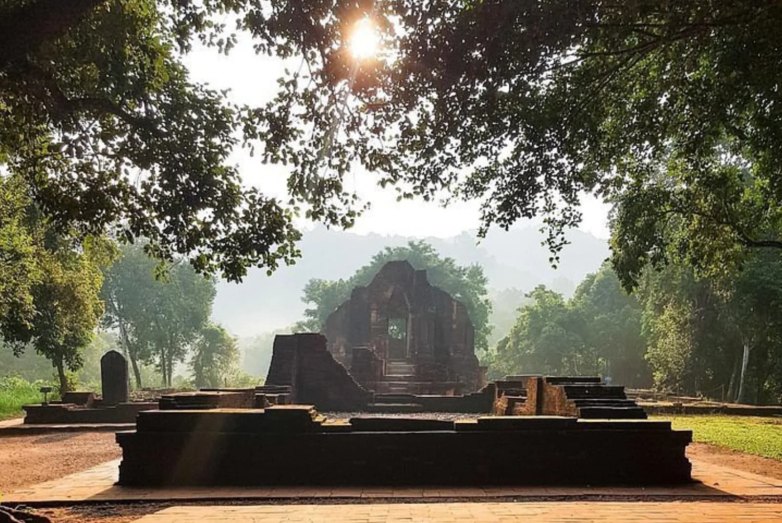 Real photo from a Fingo private tour to My Son Sanctuary, the UNESCO Cham temple complex.