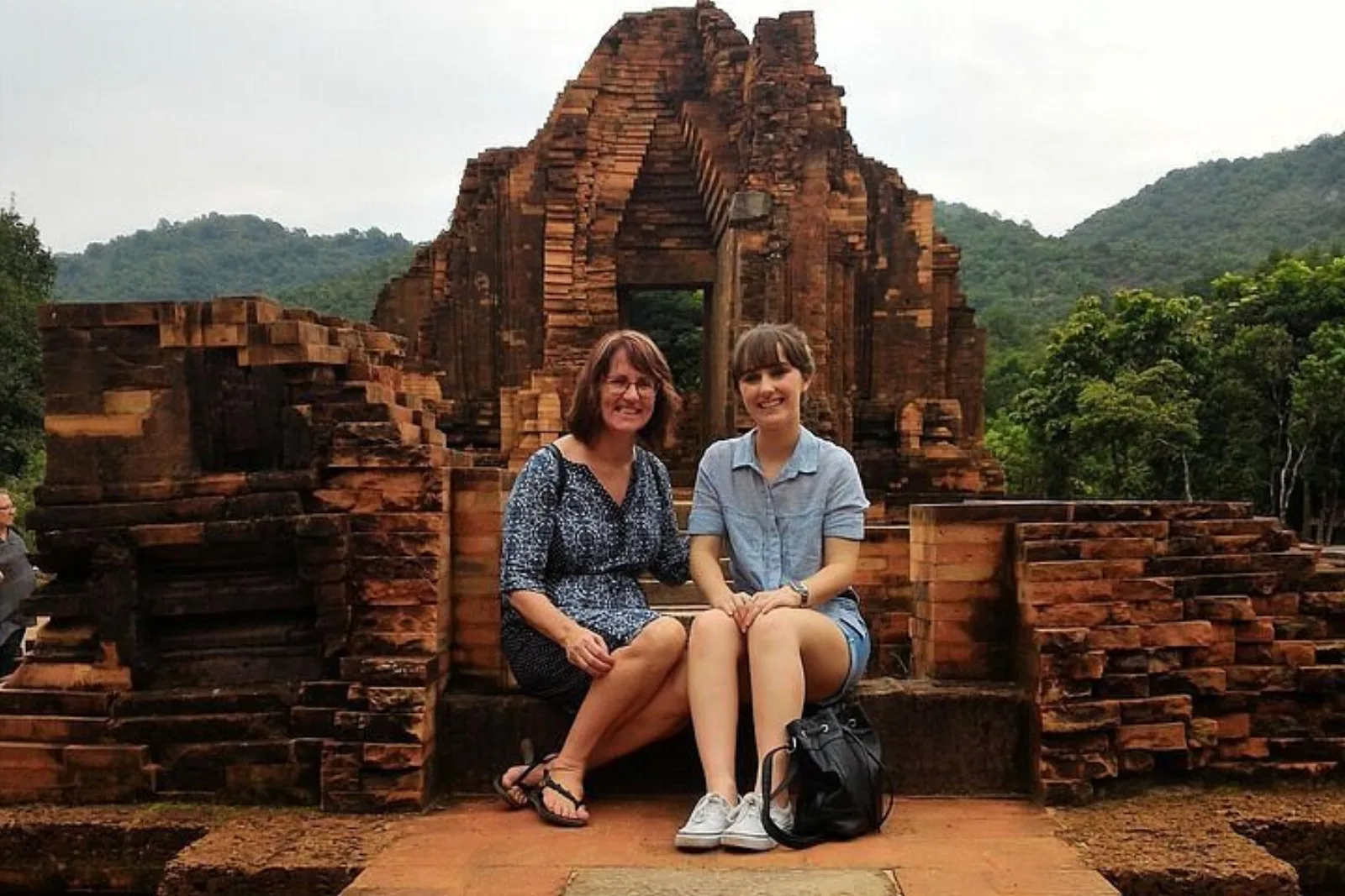 Real photo from a Fingo private tour to My Son Sanctuary, the UNESCO Cham temple complex.