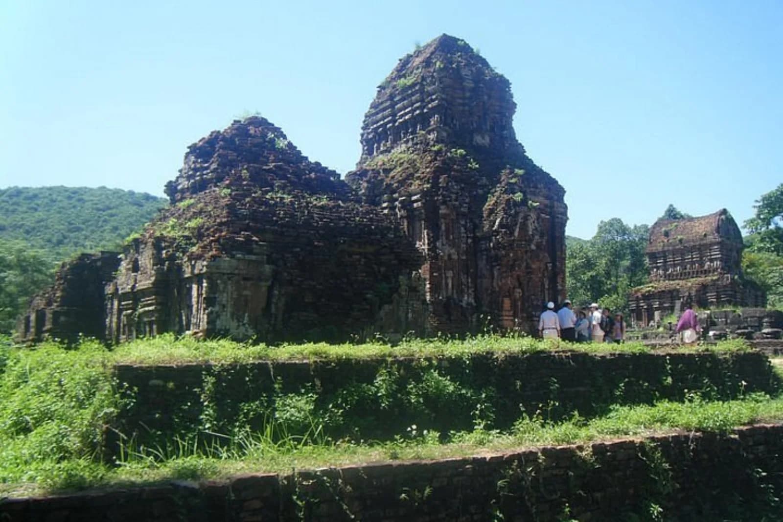 Real photo from a Fingo private tour to My Son Sanctuary, the UNESCO Cham temple complex.