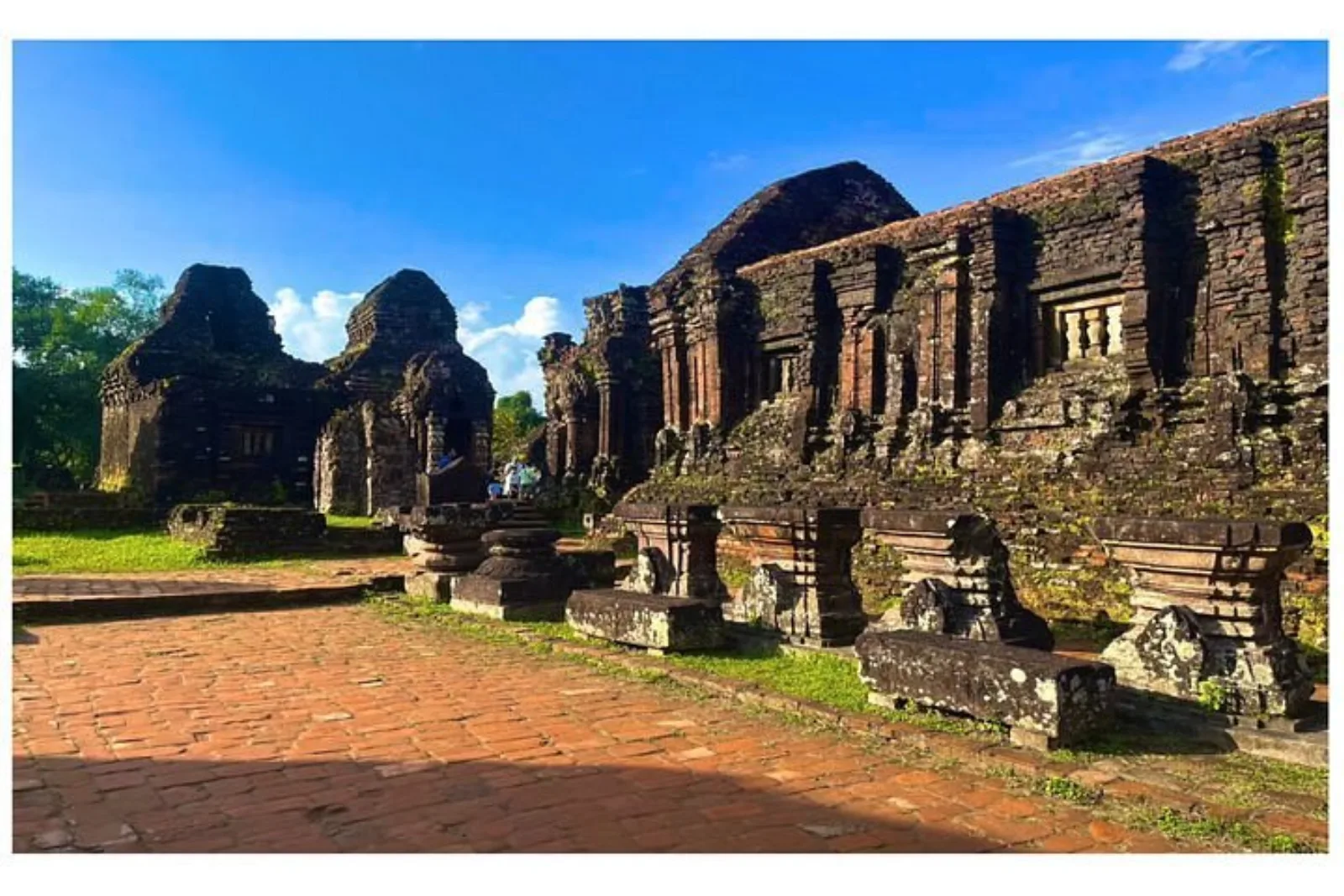 Real photo from a Fingo private tour to My Son Sanctuary, the UNESCO Cham temple complex.