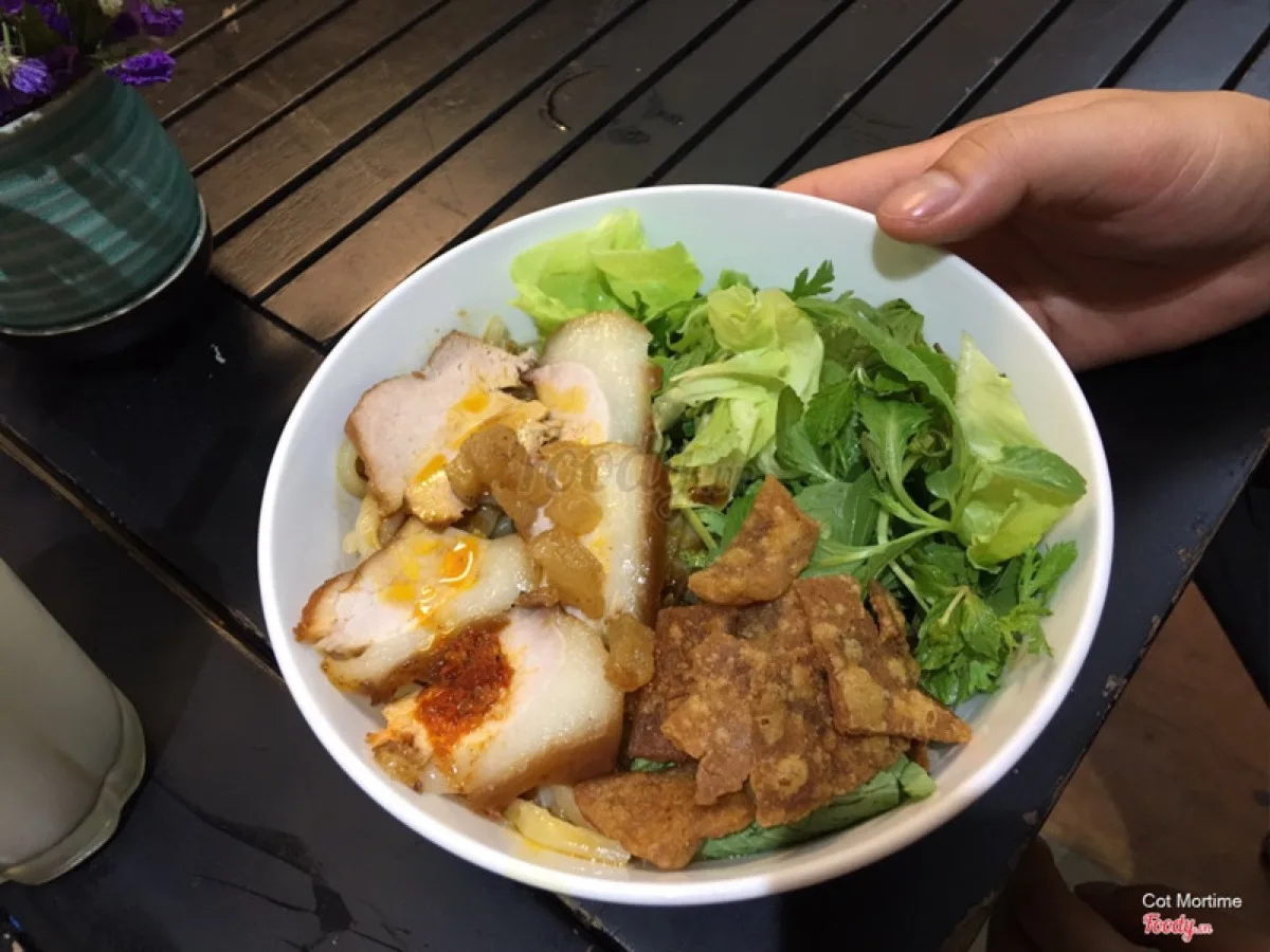 Menu and pricing at Bá Lễ — cao lầu 25,000–35,000 VND